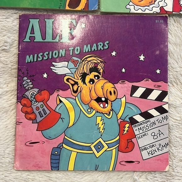 3 Alf the TV show Kids books vintage 1987 - Picture 13 of 14